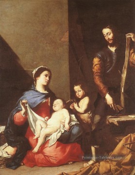  Saint Tableaux - La Sainte Famille Tenebrism Jusepe de Ribera